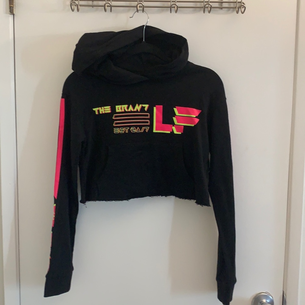 Cropped Hoodie Neon LF The Brand NWT